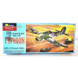 NRFB Vintage 1999 Monogram 1/48 Hawker Mk.1B Typhoon Battle of Normandy